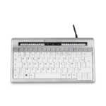 BakkerElkhuizen S-board 840 keyboard Office USB QWERTY Italian Light grey, White