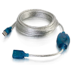 C2G 81665 USB-kabel 5 m USB 2.0 USB A Beige