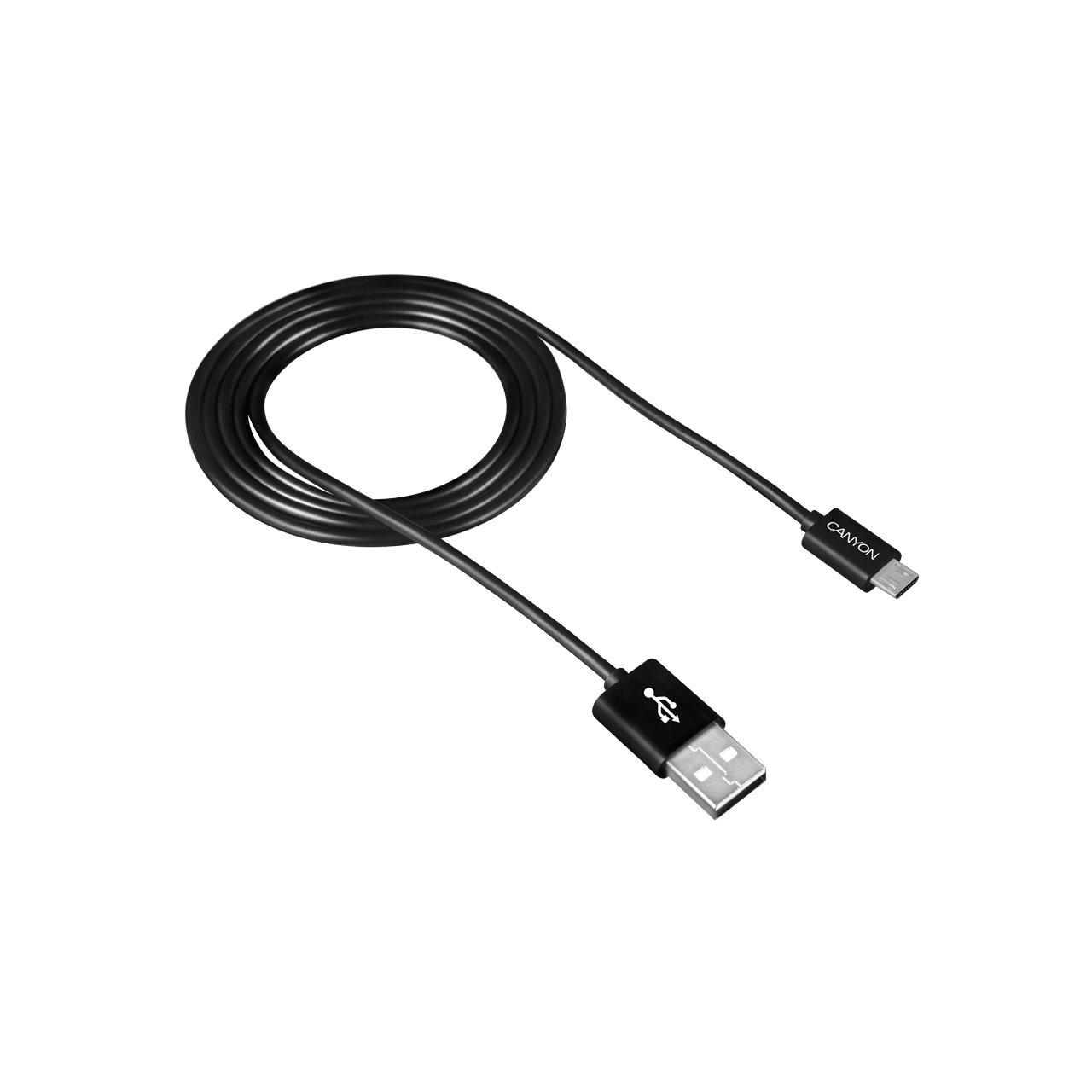 Image of Canyon CA-CNE-USBM1B USB cable 1 m USB 2.0 USB A Micro-USB B Black