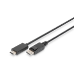 Digitus DisplayPort Adapter Cable, DP - HDMI type A