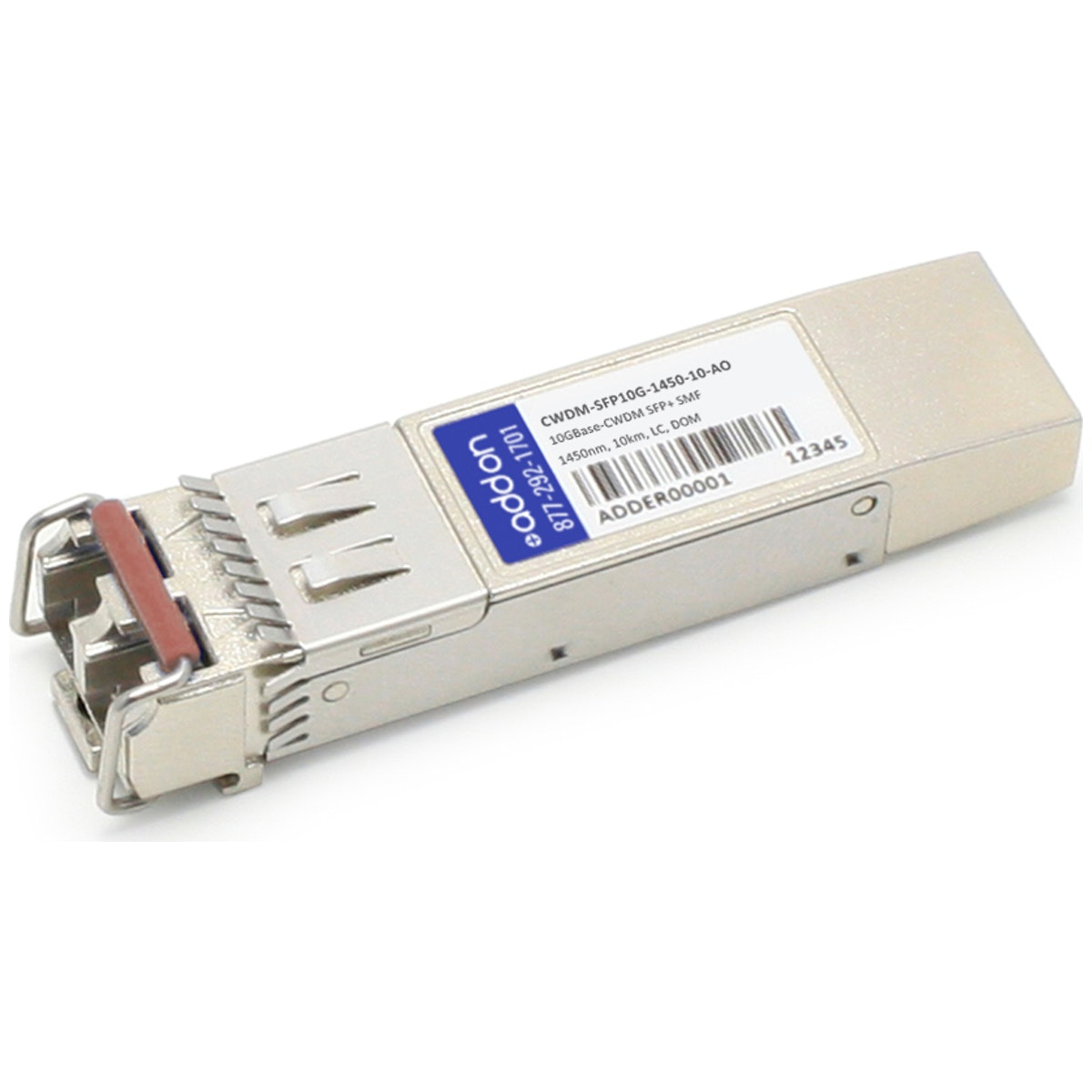 AddOn Networks CWDM-SFP10G-1450-10-AO Compatible 10G SFP+ 10 km TAA Compliant Transceiver