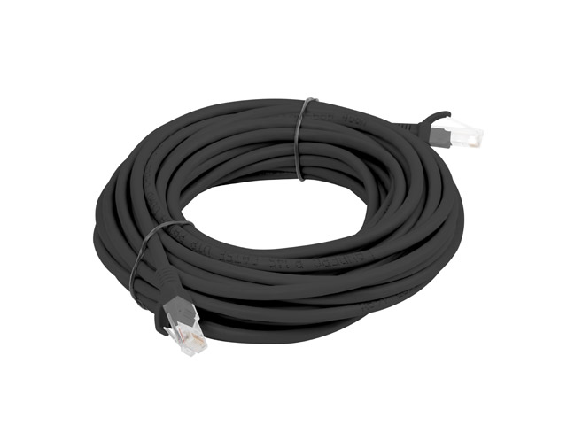 PCU6-10CC-0500-BK LANBERG PATCHCORD CAT.6 UTP 5M SCHWARZ FLUKE ZERTIFIKAT