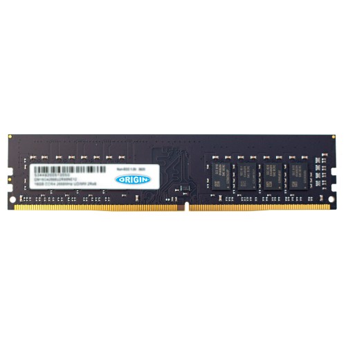 Origin Storage 16GB DDR4 2666MHz UDIMM 2Rx8 Non-ECC 1.2V