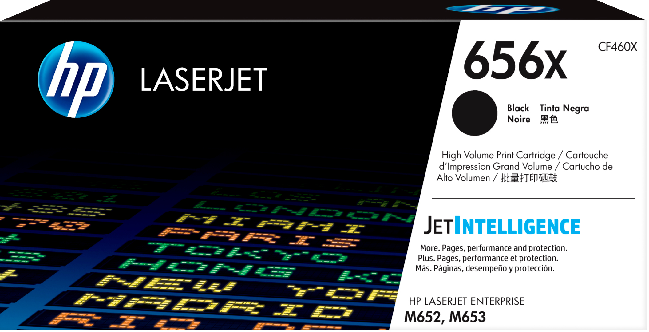 Image of HP CF460X/656X Toner cartridge black, 27K pages ISO/IEC 19752 for...