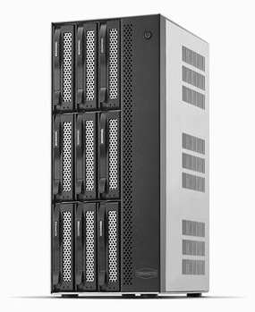TerraMaster T9-500 PRO NAS/storage server Desktop IntelÂ® Coreâ„¢ i7 16 GB DDR5 0 TB Grey