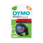 DYMO S0721630 ruban d'étiquette Noir sur rouge