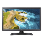 LG HD 24TQ510S-PZ 59.9 cm (23.6") Smart TV Wi-Fi Black, Grey 250 cd/m²