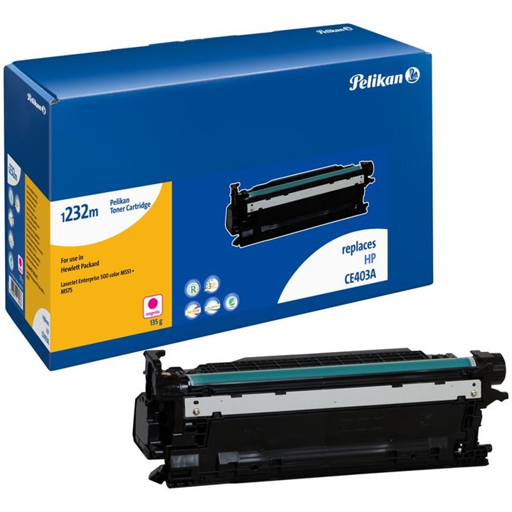 Image of Pelikan Laser Toner For HP 507A Magenta (Ce403A)
