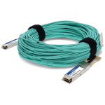 AddOn Networks MFA1A00-E020-AO InfiniBand/fibre optic cable 787.4" (20 m) QSFP28 Aqua color, Silver