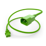 UNC PWRC13C1403FGRN power cable Green 35.8" (0.91 m) C13 coupler C14 coupler