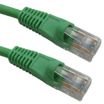 Cables Direct Cat5e, 20m networking cable Green U/UTP (UTP)
