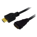 LogiLink HDMI/HDMI, 2.0m HDMI cable 2 m HDMI Type A (Standard) Black