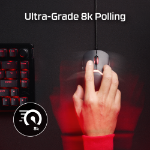 HyperX Pulsefire Saga Gaming Mouse (Black)