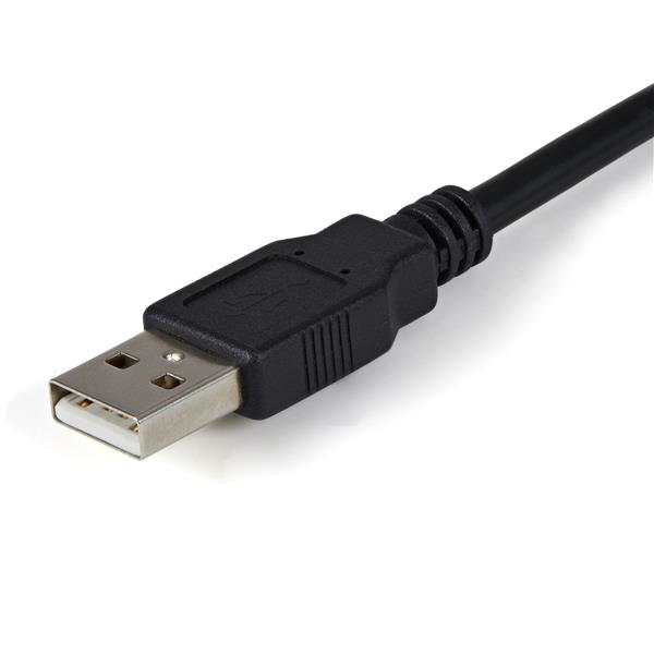 StarTech.com 2 Port FTDI USB to Serial RS232 Adapter Cable with COM Retention