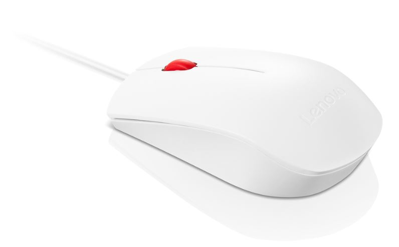 Image of Lenovo 4Y50T44377 mouse Ambidextrous USB Type-A Optical 1600 DPI