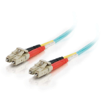 C2G 85553 fibre optic cable 7 m LC OFNR Turquoise