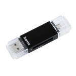 Hama Basic card reader USB 2.0/Micro-USB Black