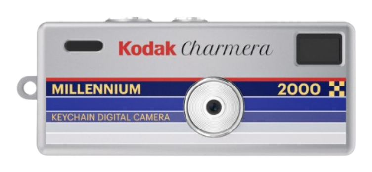 Charmera Millennium Keychain Digital Camera Surprise Design - Single thumbnail