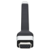 Tripp Lite U444-F5N-VGA USB-C to VGA Flat Adapter Cable (M/F), 1080p 60 Hz, Thunderbolt 3 Compatible, Black, 5 in. (12.7 cm)