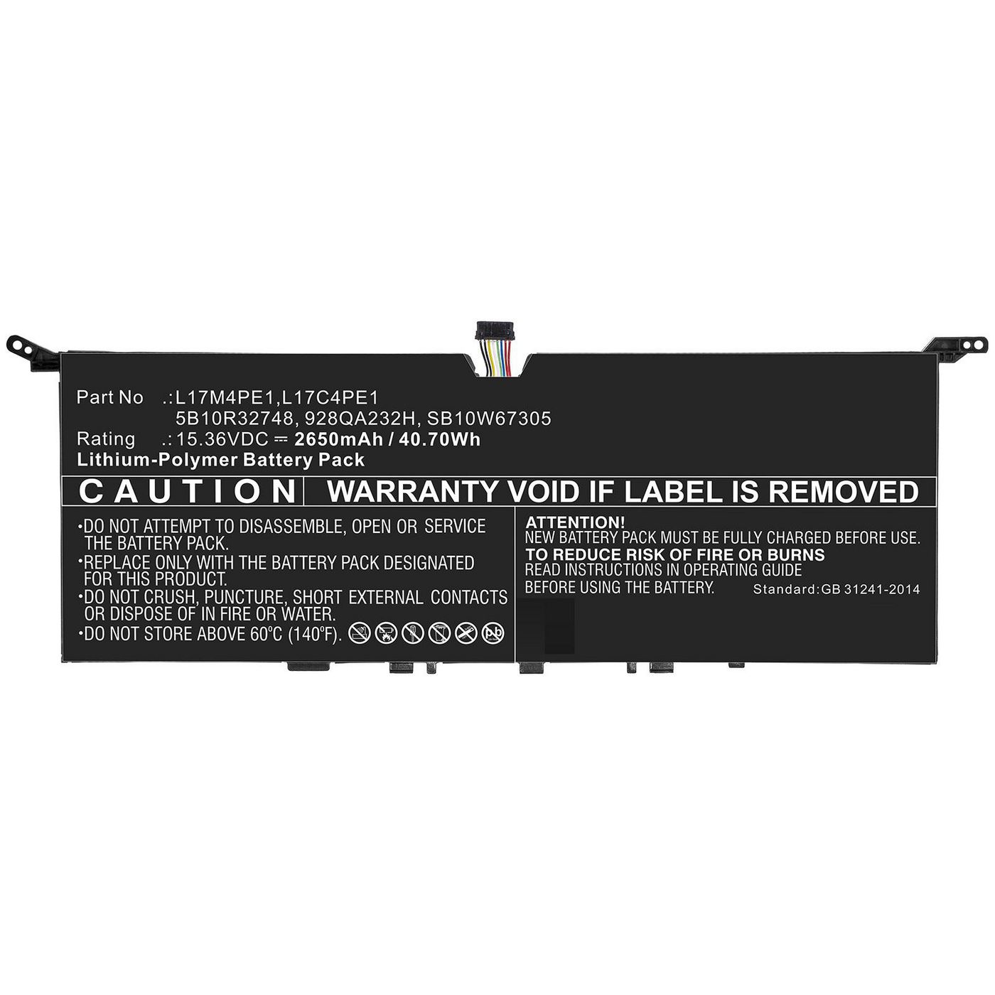 Image of CoreParts MBXLE-BA0262 laptop spare part Battery