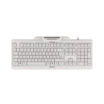 CHERRY KC 1000 SC Corded Smartcard Keyboard, Light Grey, USB (AZERTY - FR)