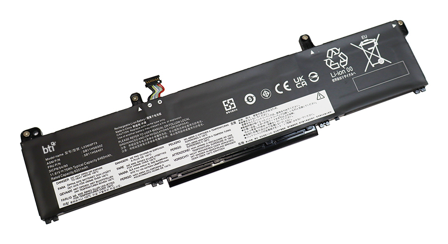 BTI Replacement 3 cell battery for LENOVO THINKPAD P16S GEN 3 21KT THINKPAD P16S GEN 3 21KS THINKPAD P16S GEN 3