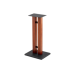 Monoprice 39168 speaker mount Floor MDF, Steel, Wood Black, Cherry (fruit)