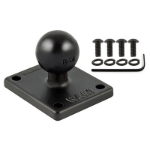 RAM Mounts Ball Adapter with AMPS Plate for TomTom Bridge, Rider 2 + More