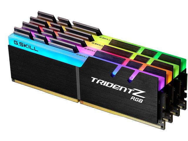 Image of G.Skill Trident Z RGB F4-3200C16Q-64GTZR memory module 64 GB 4 x...
