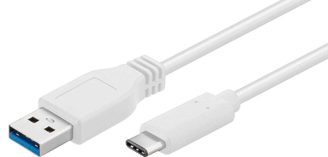 Microconnect White Usb3.1ca05w Usb Cable Usb 3.2 Gen 1 (3.1 Gen 1) 0.5 M Usb