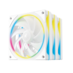 DeepCool FL12 SE WH 3-in-1 Computer case Fan 12 cm White 3 pc(s)