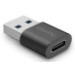 Hama 00200357 cable gender changer USB-A USB-C Black