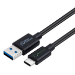 Microconnect ECO-USB3.1CA2 USB cable USB 3.2 Gen 1 (3.1 Gen 1) 2 m USB C Black