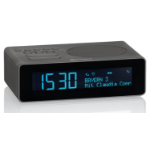 Roadstar CLR-290D+/BK radio Clock Analog & digital Black