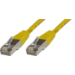 Microconnect STP60025Y networking cable Yellow 0.25 m Cat6 F/UTP (FTP)