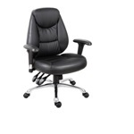 TSW Teknik 6902 Portland Black Operator Chair