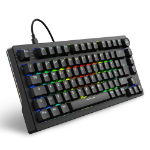 Sharkoon SGK25 toetsenbord Thuis USB QWERTZ Duits Zwart