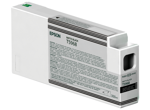 Epson Black C13t59680n/T5968 Ink Cartridge Matt 350Ml For Stylus