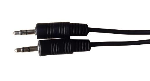 Image of Microconnect AUDLL1 audio cable 1 m 3.5mm Black