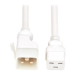 Eaton P036-EN3-AWH-6 power cable White 35.4" (0.9 m) C20 coupler C19 coupler