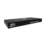 Tripp Lite B002-DV1AC8-N4 Secure KVM Switch, 8-Port, Single Head, DVI to DVI, NIAP PP4.0, Audio, CAC, TAA