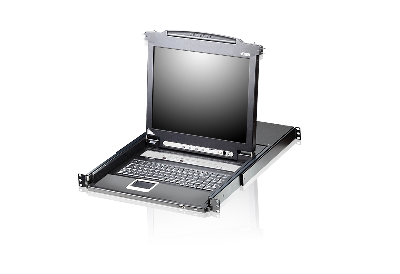 Image of ATEN CL5708M-ATA-EE KVM switch Rack mounting Black