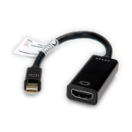 Value 12.99.3143 video kabel adapter Mini DisplayPort HDMI Type A (Standaard) Zwart