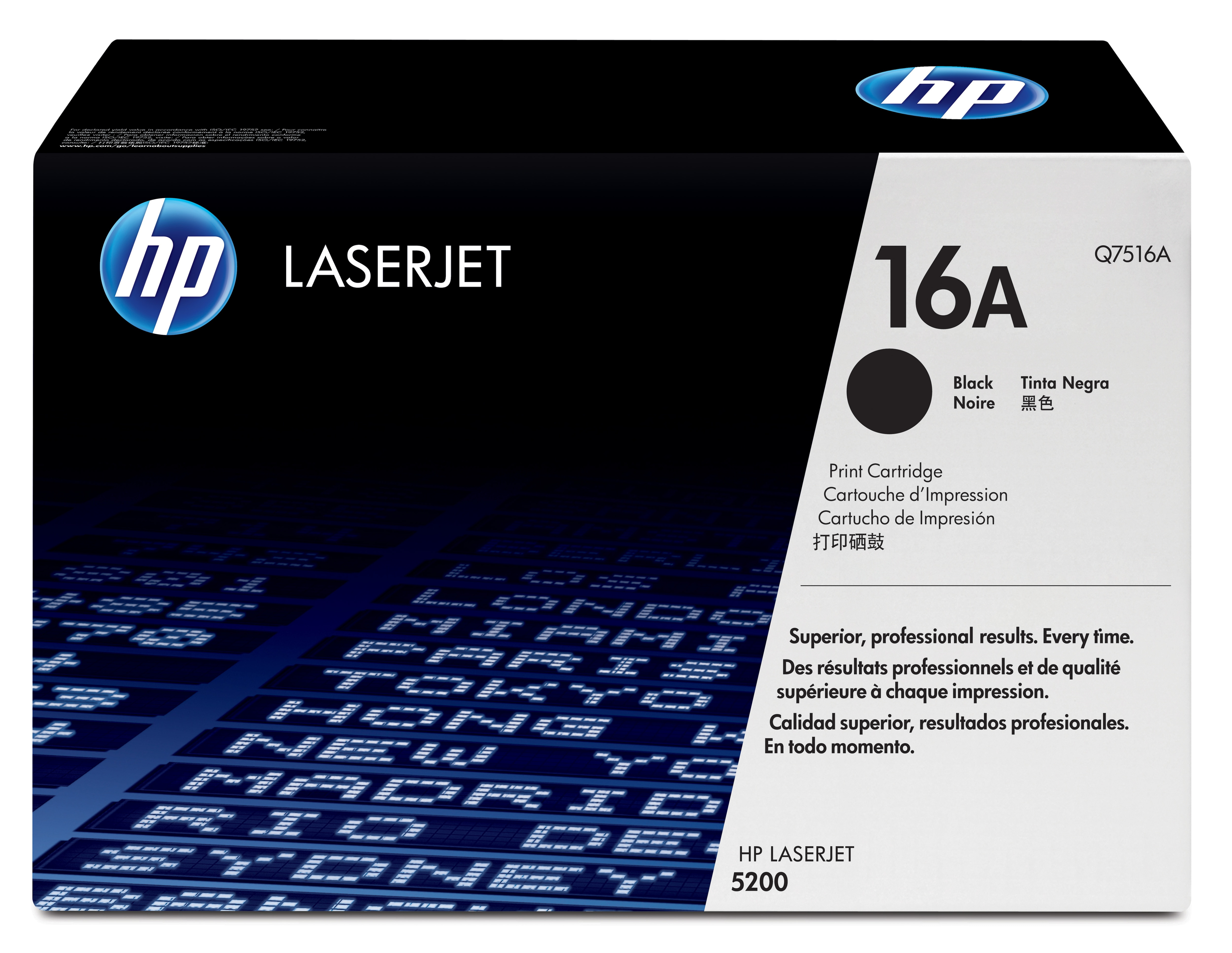 Image of HP Q7516A/16A Toner cartridge black, 12K pages ISO/IEC 19752 for...