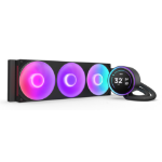 NZXT Kraken Elite 420 RGB Processor All-in-one liquid cooler 14 cm Black 1 pc(s)