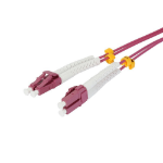 Synergy 21 S217027 InfiniBand/fibre optic cable 10 m 2x LC Bordeaux, White