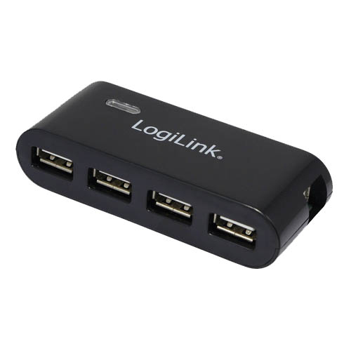 Image of LogiLink UA0085 interface hub 480 Mbit/s Black