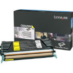 Lexmark C5242YH Toner-kit yellow high-capacity, 5K pages/5% for Lexmark C 524/532/534