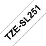 Brother TZESL251 printer ribbon Black