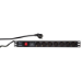 LogiLink PDU7C01 surge protector Black 7 AC outlet(s) 230 V 2 m